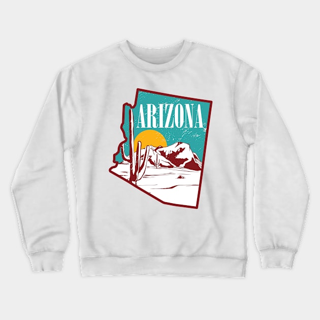 Arizona Crewneck Sweatshirt by Urban_Vintage